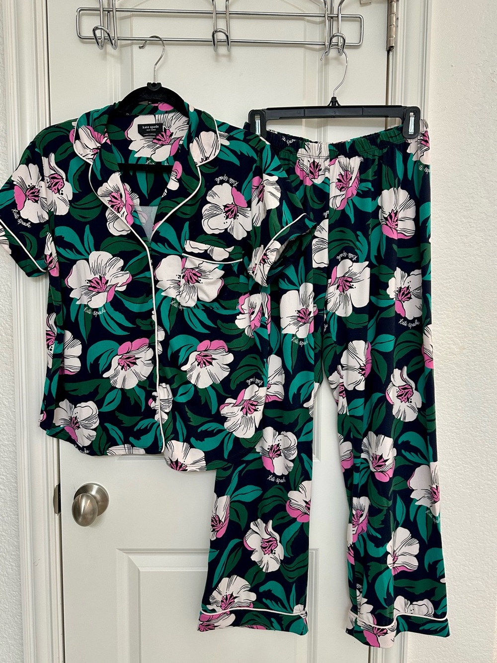 Kate Spade Two-Pajama Set - Picture 2 of 7